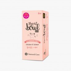 네츄럴코어 밋보울 닭가슴살&연어 캔 30g 6개입