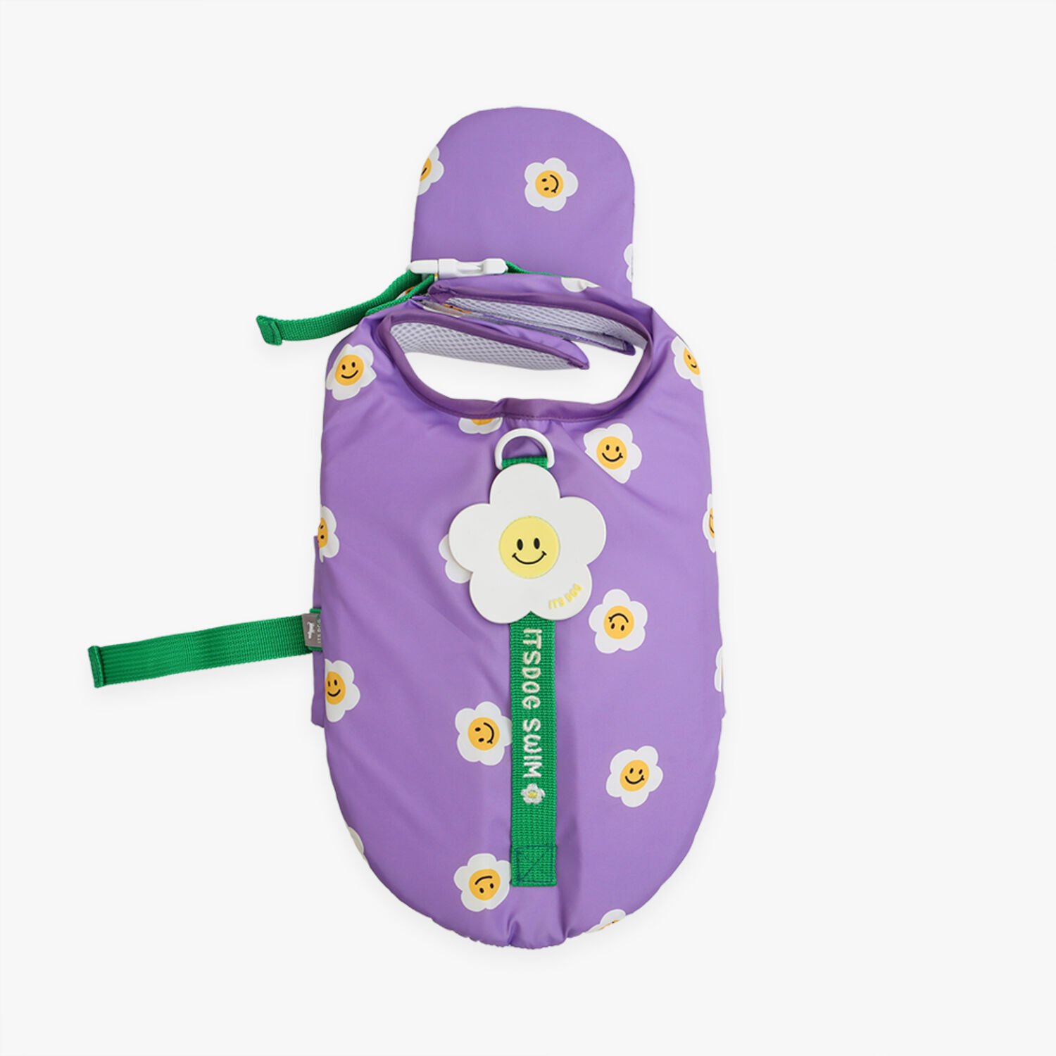 이츠독 아이스 팝핑 구명조끼 퍼플데이지 S